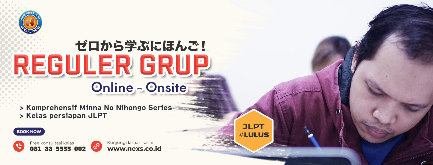 Kelas reguler grup bahasa jepang