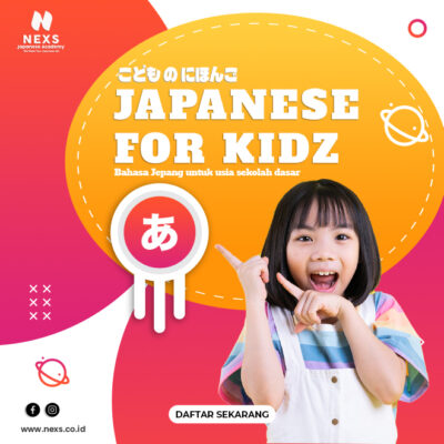 kursus bahasa jepang untuk anak