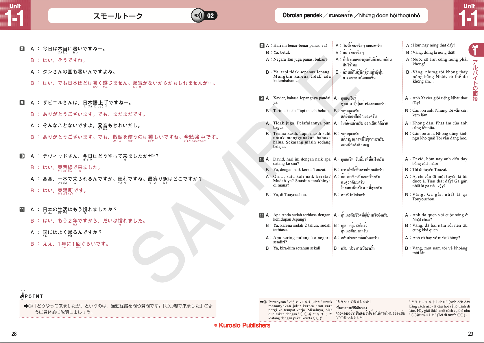Kelas Percakapan Wawancara Bahasa Jepang | Shadowing - Gambar 5