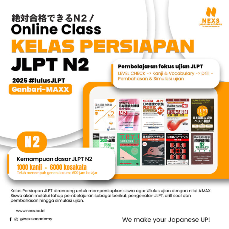 kelas persiapan jlpt n2