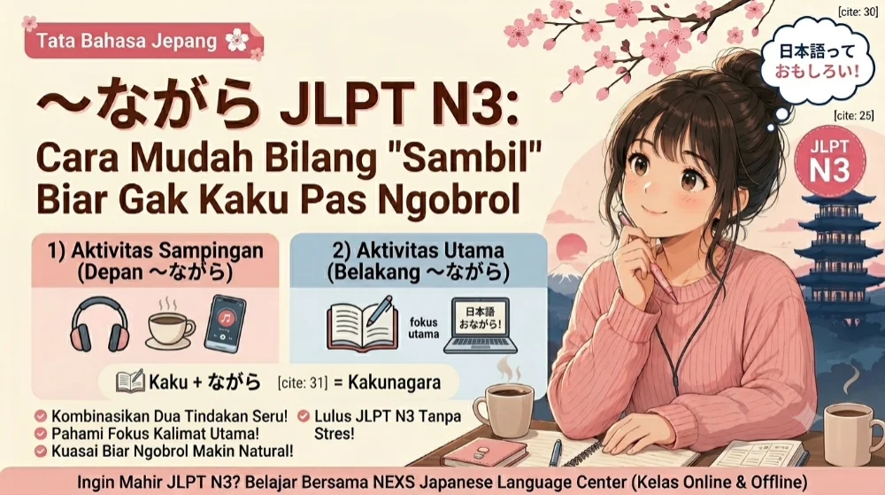 Cara Mudah Pakai Nagara JLPT N3 Biar Gak Kaku Pas Ngobrol