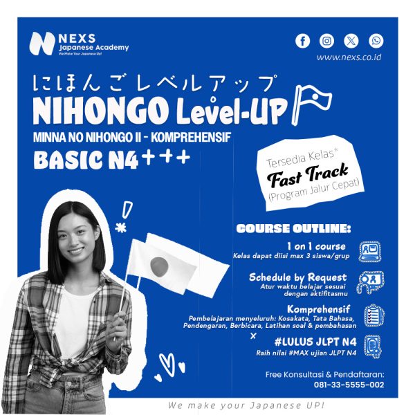 Kursus bahasa jepang basic n4