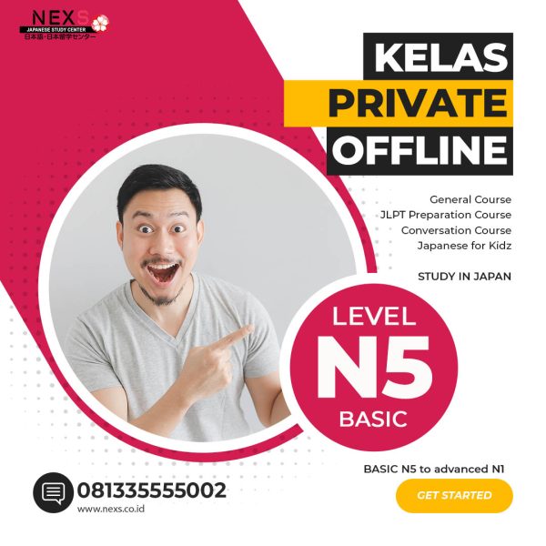 kelas privat bahasa jepang